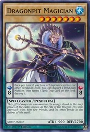 Image of Dragonpit Magician (SDMP-EN002) - Structure Deck: Master of Pendulum 1st Edition