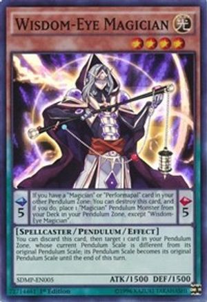 Image of Wisdom-Eye Magician (SDMP-EN005) - Structure Deck: Master of Pendulum 1st Edition