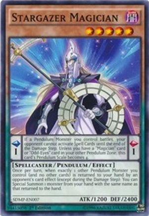 Image of Stargazer Magician (SDMP-EN007) - Structure Deck: Master of Pendulum 1st Edition