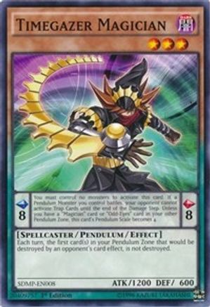 Image of Timegazer Magician (SDMP-EN008) - Structure Deck: Master of Pendulum 1st Edition
