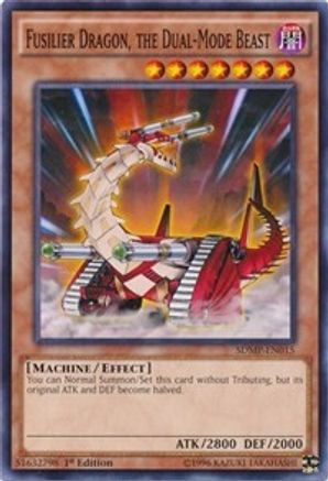 Image of Fusilier Dragon, the Dual-Mode Beast (SDMP-EN015) - Structure Deck: Master of Pendulum 1st Edition
