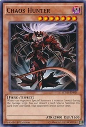 Image of Chaos Hunter (SDMP-EN014) - Structure Deck: Master of Pendulum 1st Edition