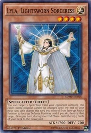 Image of Lyla, Lightsworn Sorceress (SDMP-EN016) - Structure Deck: Master of Pendulum 1st Edition