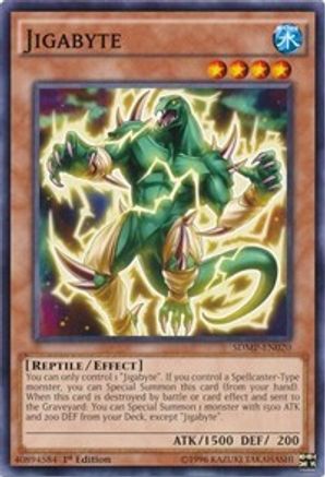 Image of Jigabyte (SDMP-EN020) - Structure Deck: Master of Pendulum 1st Edition