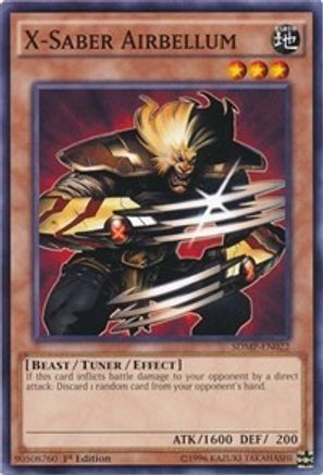Image of X-Saber Airbellum (SDMP-EN022) - Structure Deck: Master of Pendulum 1st Edition