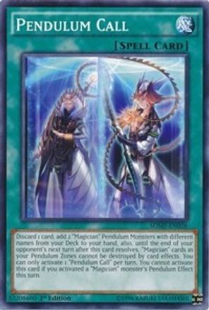 Image of Pendulum Call (SDMP-EN026) - Structure Deck: Master of Pendulum 1st Edition