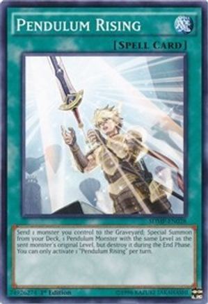 Image of Pendulum Rising (SDMP-EN028) - Structure Deck: Master of Pendulum 1st Edition