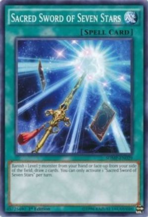 Image of Sacred Sword of Seven Stars (SDMP-EN029) - Structure Deck: Master of Pendulum 1st Edition