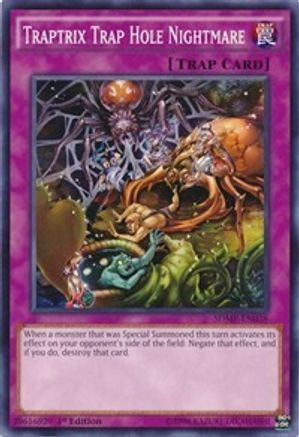 Image of Traptrix Trap Hole Nightmare (SDMP-EN038) - Structure Deck: Master of Pendulum 1st Edition