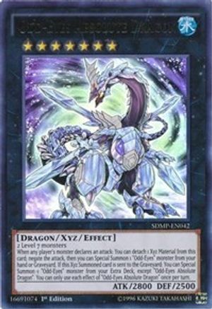 Image of Odd-Eyes Absolute Dragon (SDMP-EN042) - Structure Deck: Master of Pendulum 1st Edition