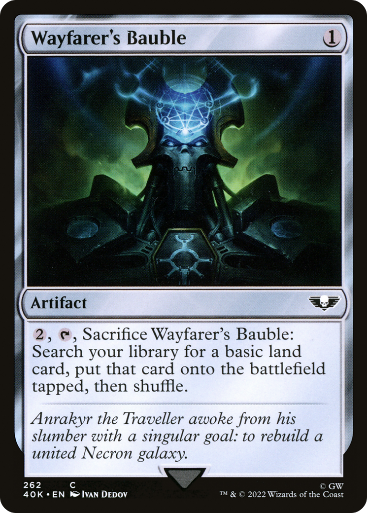 Image of Wayfarer's Bauble (262) (40K-262) - Warhammer 40,000 Commander