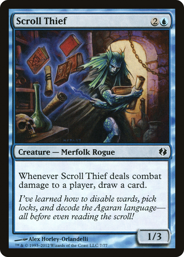 Image of Scroll Thief (DDI-007) - Duel Decks: Venser vs. Koth
