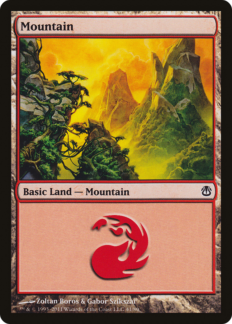 Image of Mountain (41) (DDH-041) - Duel Decks: Ajani vs. Nicol Bolas