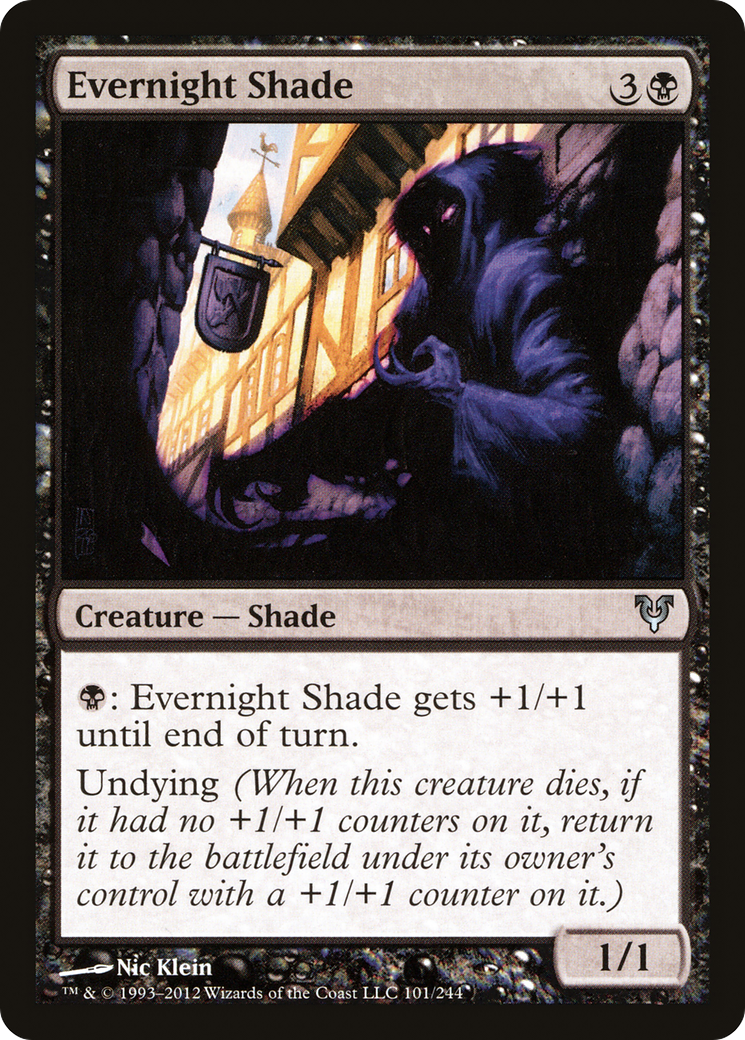 Image of Evernight Shade (AVR-101) - Avacyn Restored