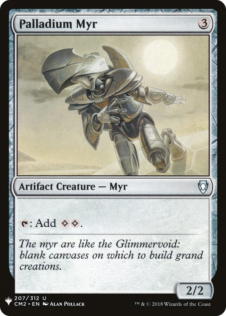 Image of Palladium Myr (LIST-207) - The List