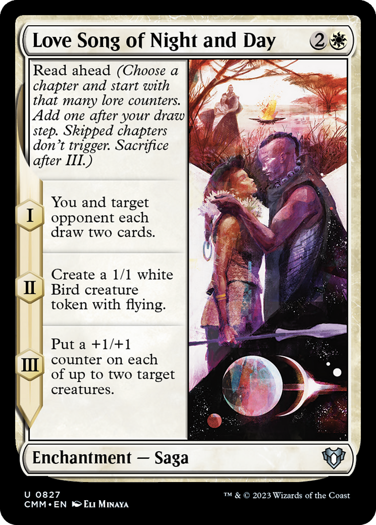 Image of Love Song of Night and Day (CMM-827) - Commander Masters