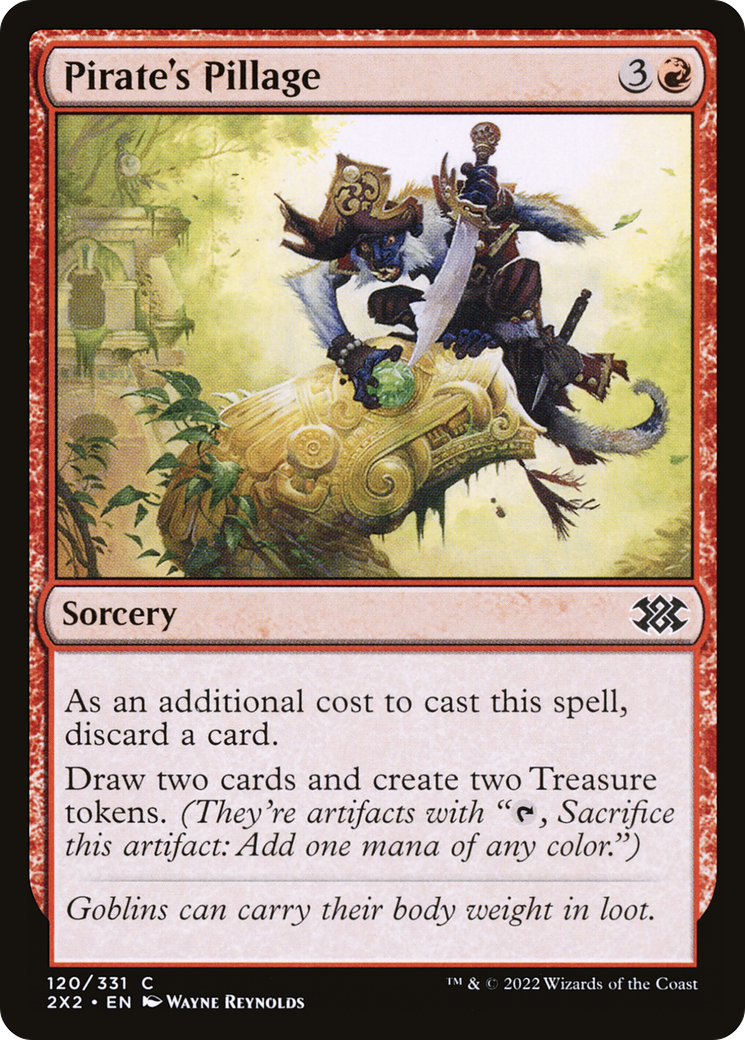 Image of Pirate's Pillage (2X2-120) - Double Masters 2022 Foil