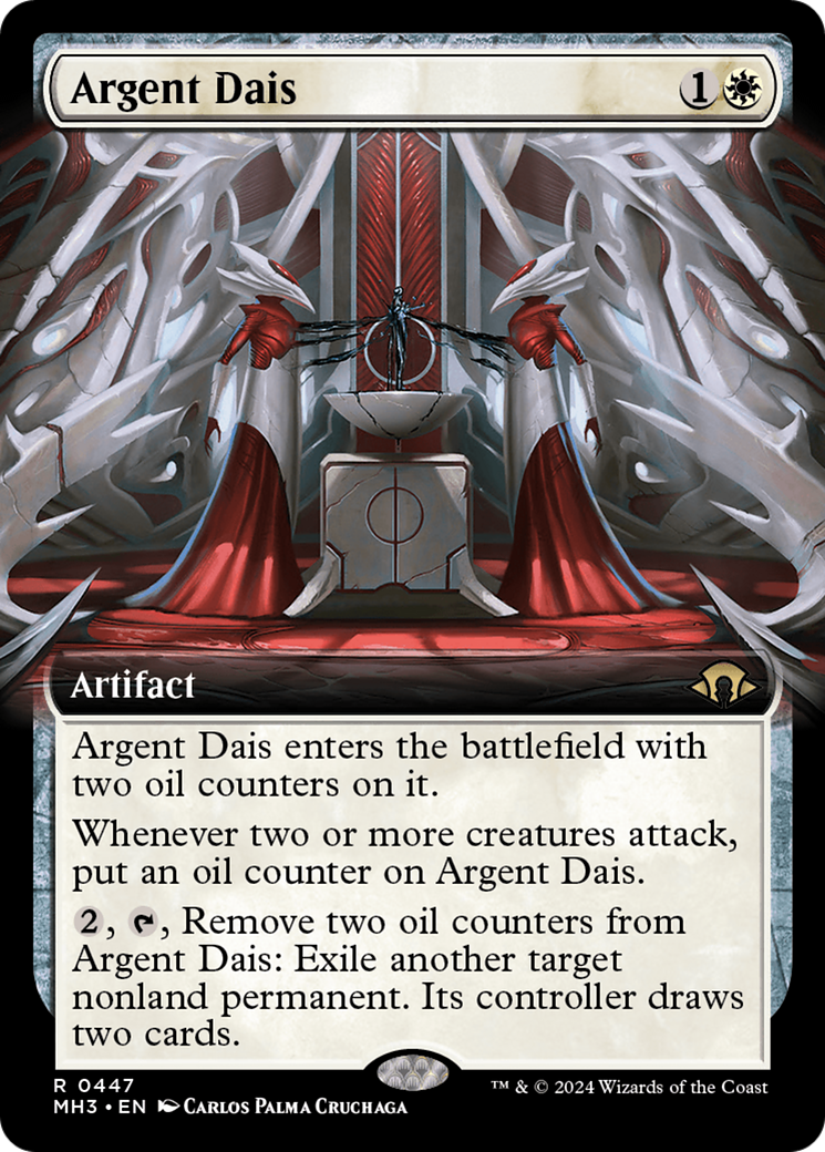 Image of Argent Dais (Extended Art) (MH3-447) - Modern Horizons 3: (Extended Art) Foil