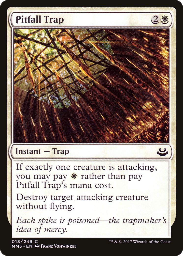 Image of Pitfall Trap (MM3-018) - Modern Masters 2017 Foil