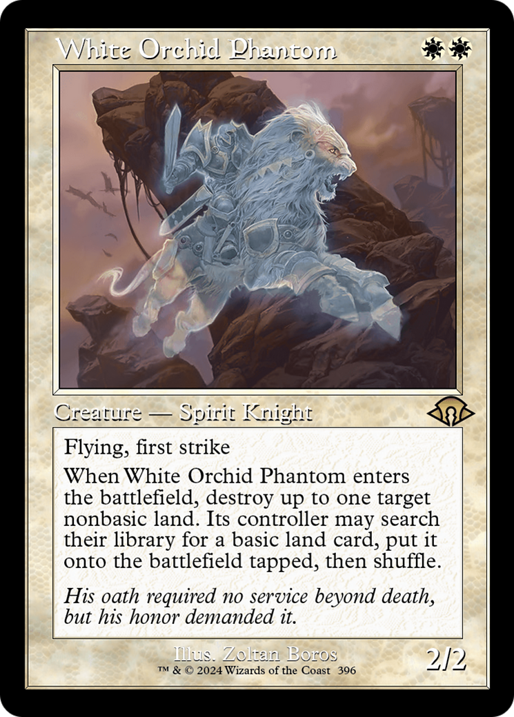 Image of White Orchid Phantom (Retro Frame) (MH3-396) - Modern Horizons 3