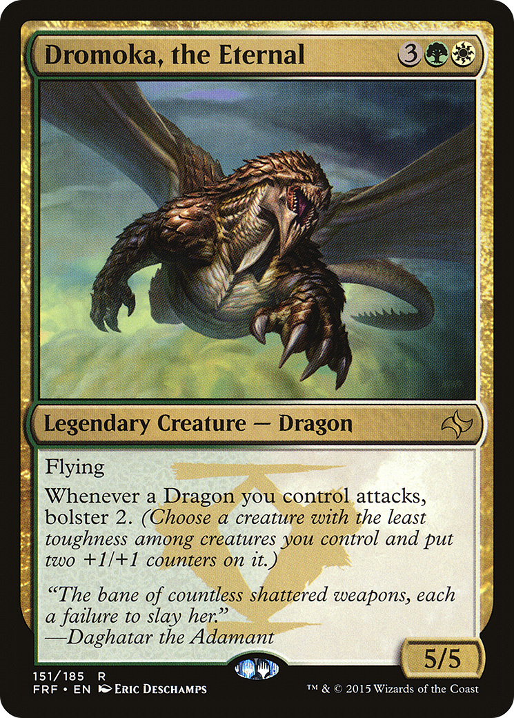 Image of Dromoka, the Eternal (FRF-151) - Fate Reforged Foil