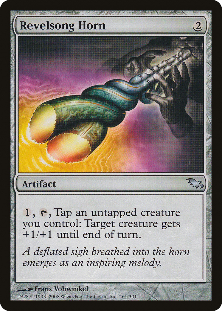 Image of Revelsong Horn (SHM-261) - Shadowmoor Foil