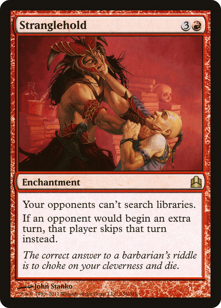 Image of Stranglehold (CMD-136) - Commander 2011