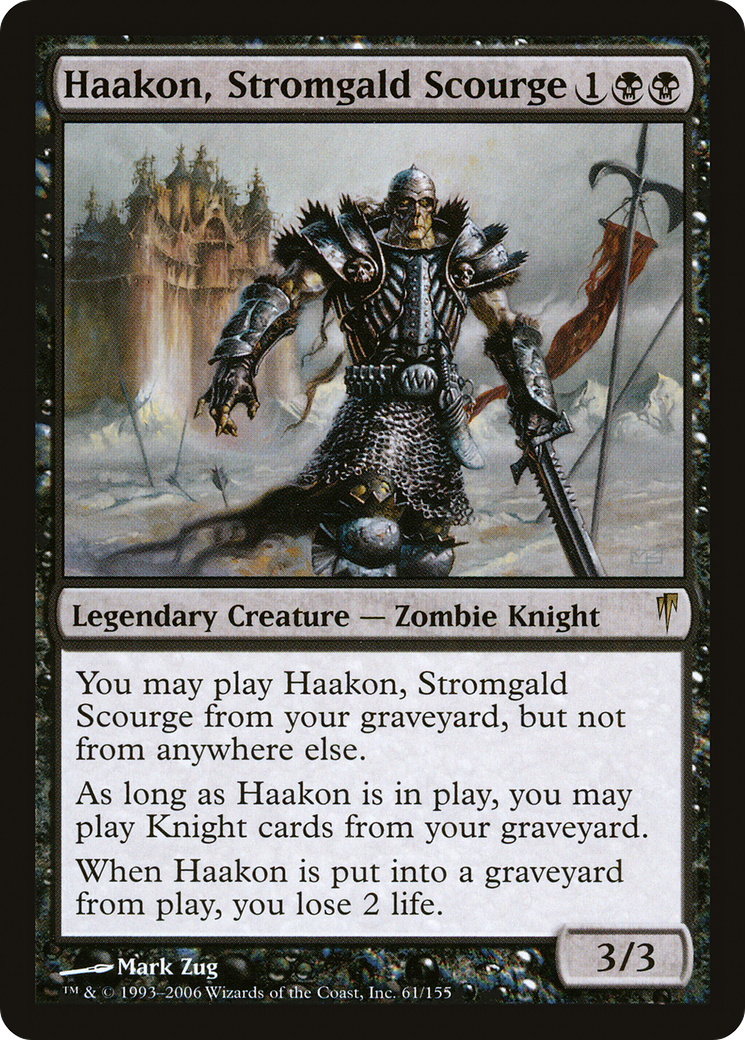 Image of Haakon, Stromgald Scourge (CSP-061) - Coldsnap