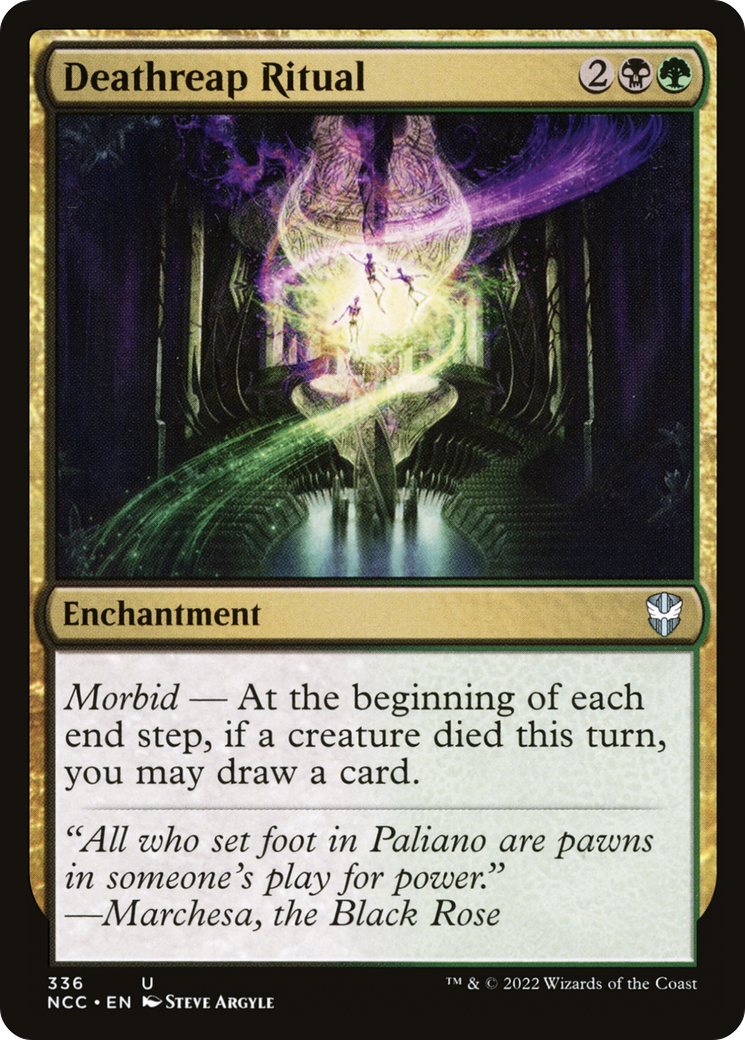Image of Deathreap Ritual (NCC-336) - New Capenna Commander
