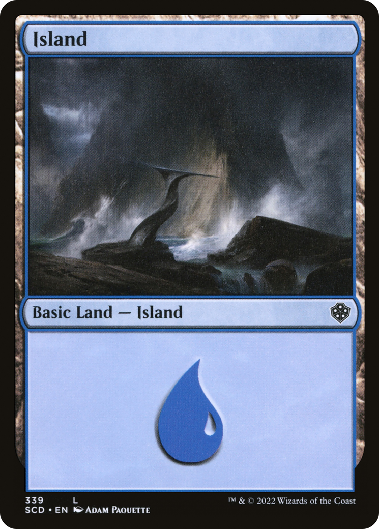 Image of Island (339) (SCD-339) - Starter Commander Decks