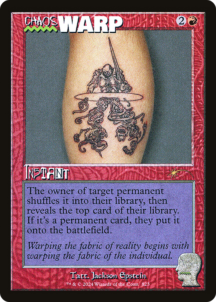Image of Chaos Warp (SLD-823) - Secret Lair Drop Foil