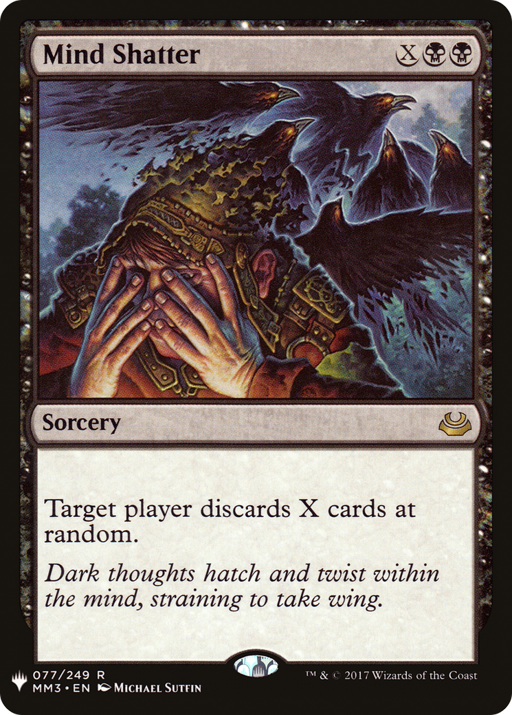 Image of Mind Shatter (LIST-077) - The List