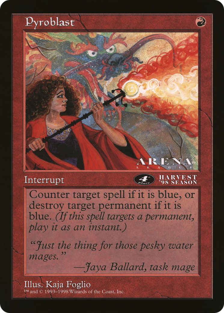 Image of Pyroblast (OLEP-055) - Oversized League Prizes