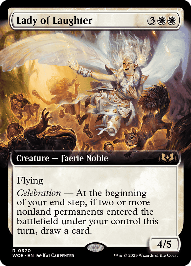 Image of Lady of Laughter (Extended Art) (WOE-370) - Wilds of Eldraine: (Extended Art)