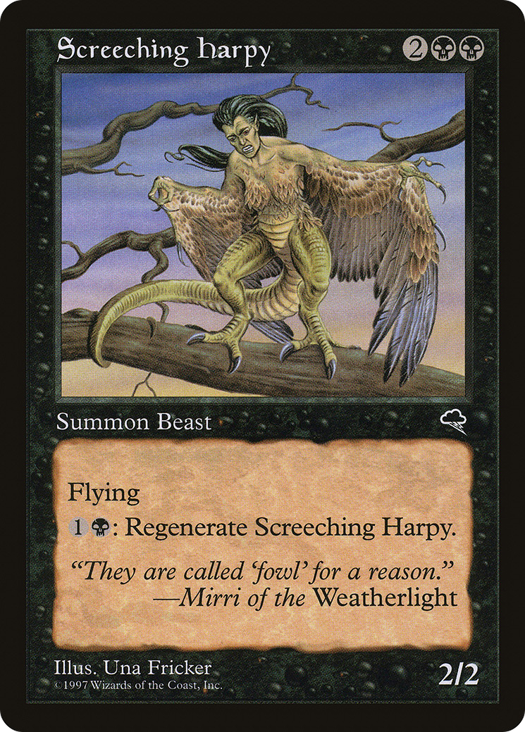 Image of Screeching Harpy (TMP-155) - Tempest
