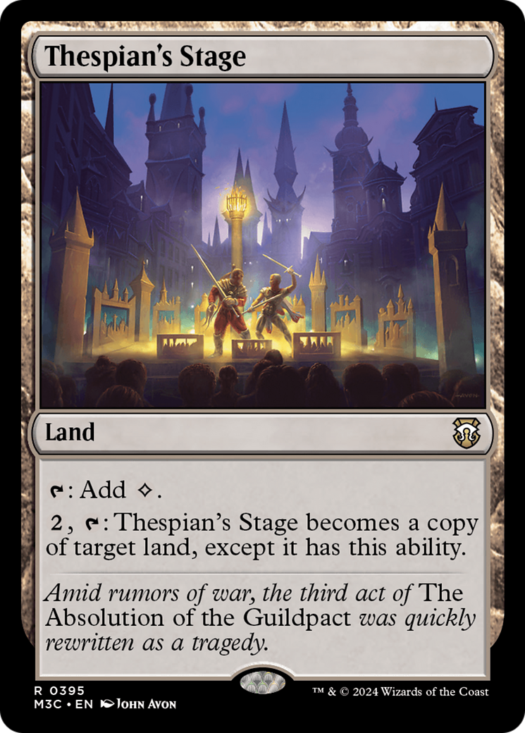 Image of Thespian's Stage (M3C-395) - Modern Horizons 3 Commander