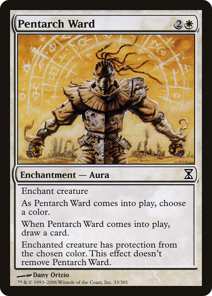 Image of Pentarch Ward (TSP-033) - Time Spiral Foil