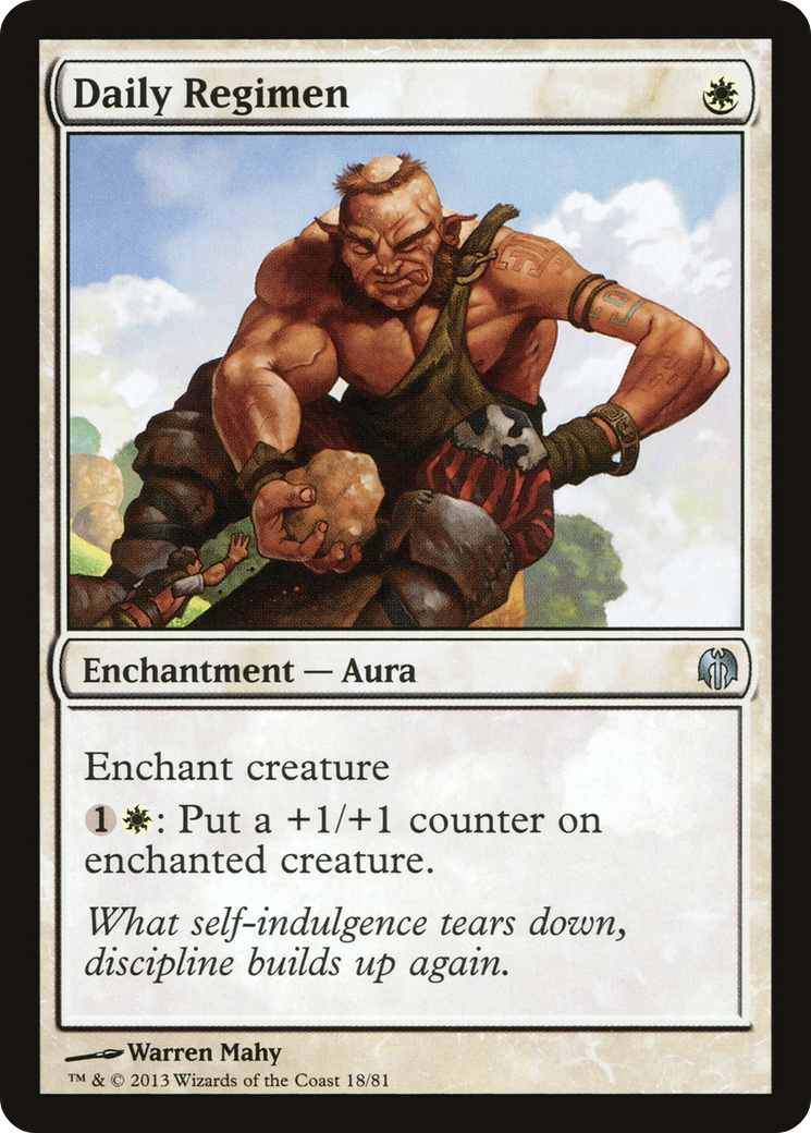 Image of Daily Regimen (DDL-018) - Duel Decks: Heroes vs. Monsters