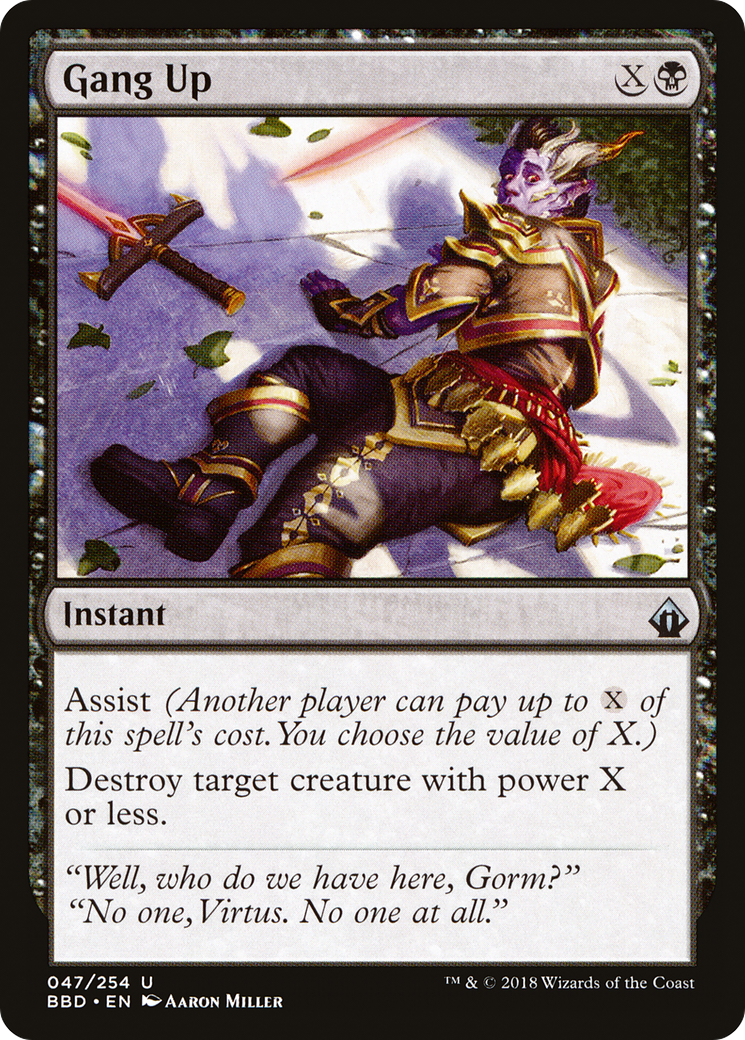 Image of Gang Up (BBD-047) - Battlebond