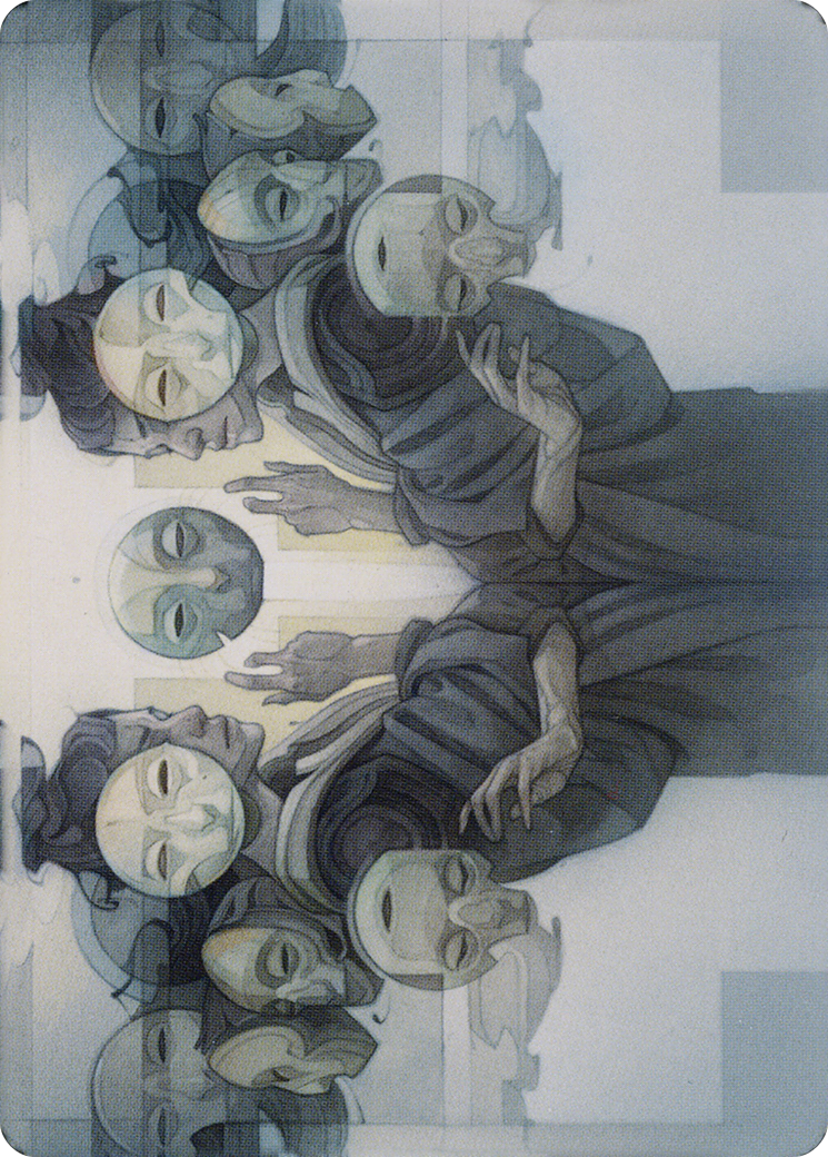 Image of Vesuvan Duplimancy // Vesuvan Duplimancy (ADMU-019) - Dominaria United Art Series (Borderless) Foil