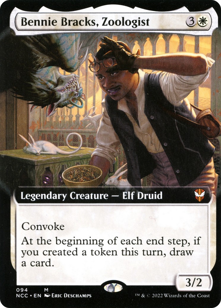 Image of Bennie Bracks, Zoologist (Extended Art) (NCC-094) - New Capenna Commander: (Extended Art)