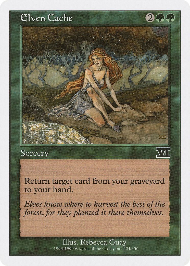 Image of Elven Cache (6ED-224) - Classic Sixth Edition