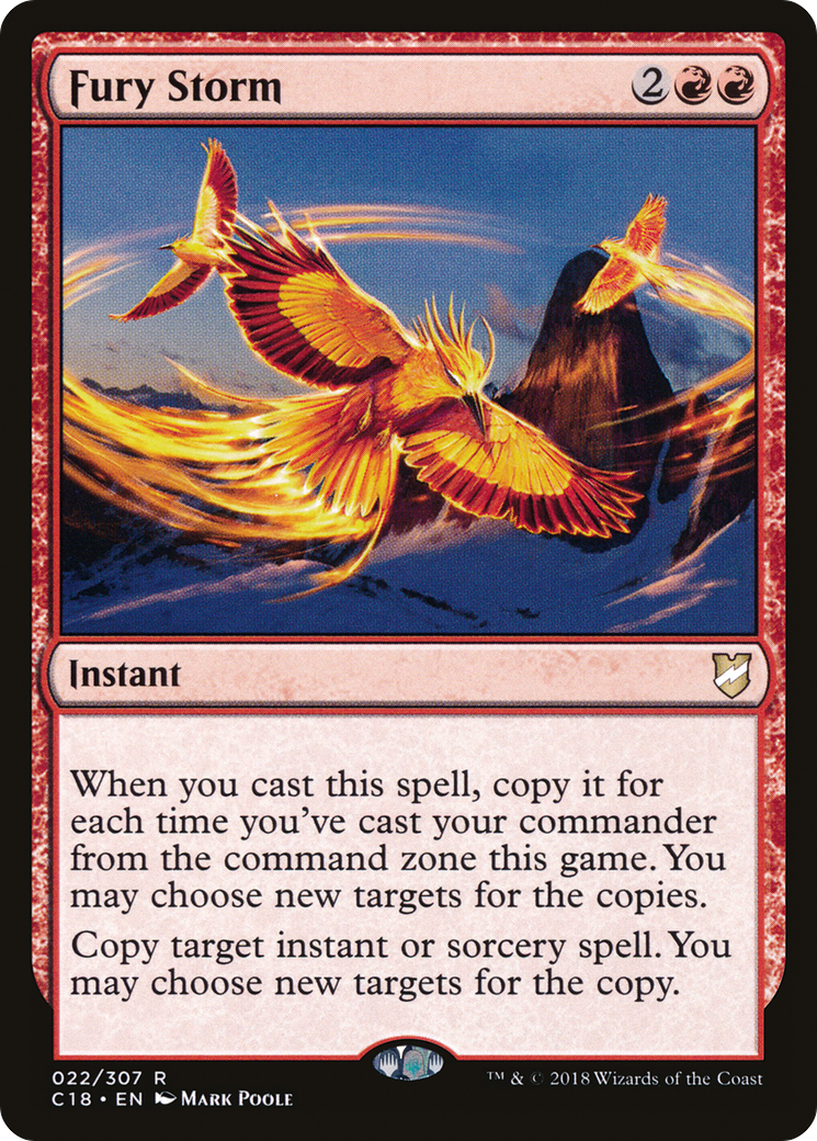 Image of Fury Storm (C18-022) - Commander 2018