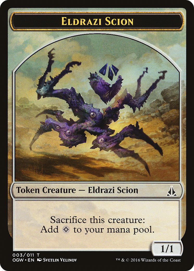 Image of Eldrazi Scion Token (003) (OGW-003) - Oath of the Gatewatch Tokens