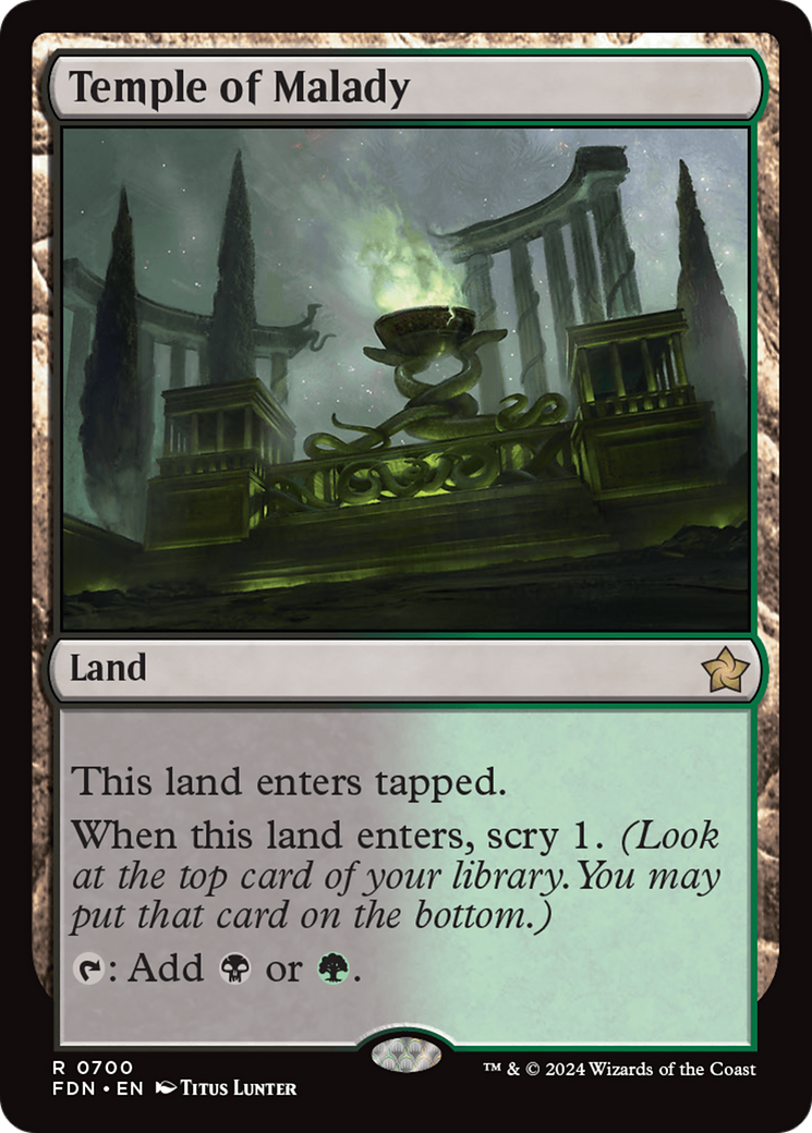 Image of Temple of Malady (FDN-700) - Foundations