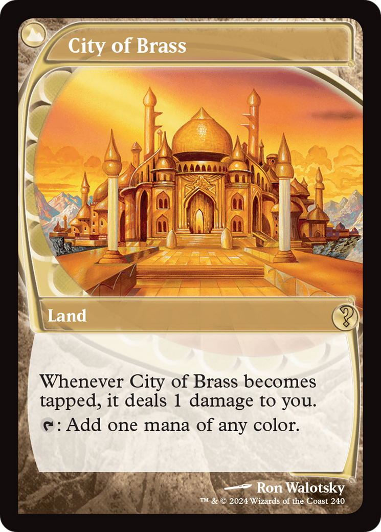 Image of City of Brass (Future Sight) (MB2-240) - Mystery Booster 2 Foil