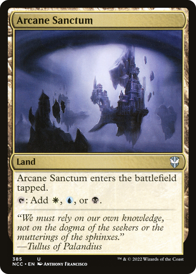 Image of Arcane Sanctum (NCC-385) - New Capenna Commander