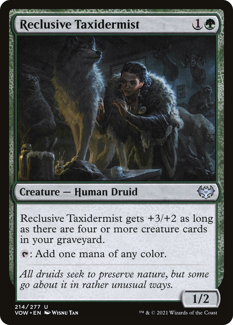 Image of Reclusive Taxidermist (VOW-214) - Innistrad: Crimson Vow