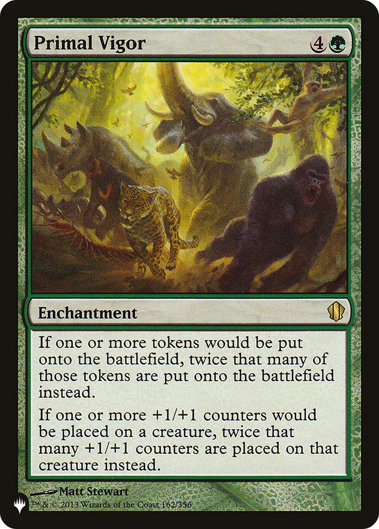 Image of Primal Vigor (LIST-162/356) - The List