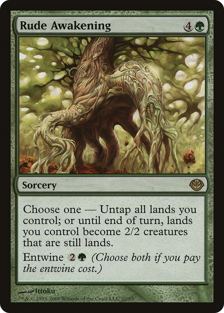 Image of Rude Awakening (DDD-022) - Duel Decks: Garruk vs. Liliana